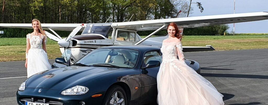 Ein Brautkleid im Prinzessinnen-Stil kommt nie aus der Mode.