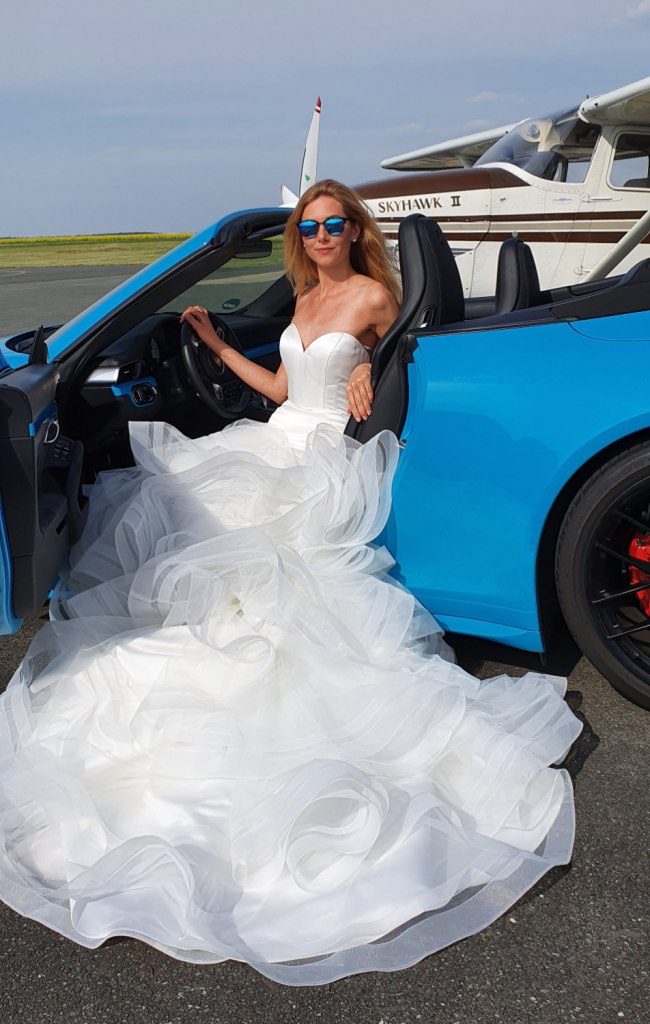 Eine ganz besondere Kreation im Mermaid-Stil.